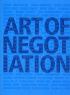 Buy the Art of Negotiation Book Now
